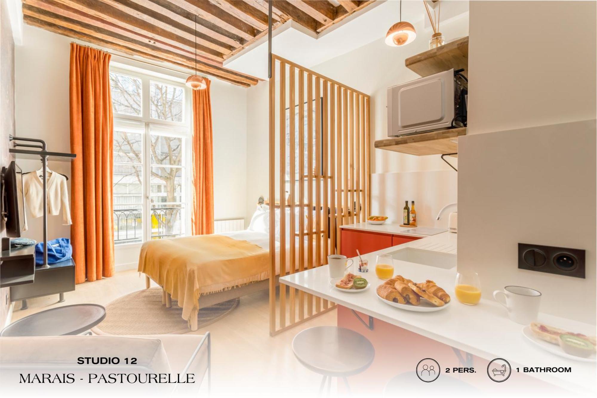 Beauquartier - Marais, Pastourelle Apartment ปารีส ภายนอก รูปภาพ