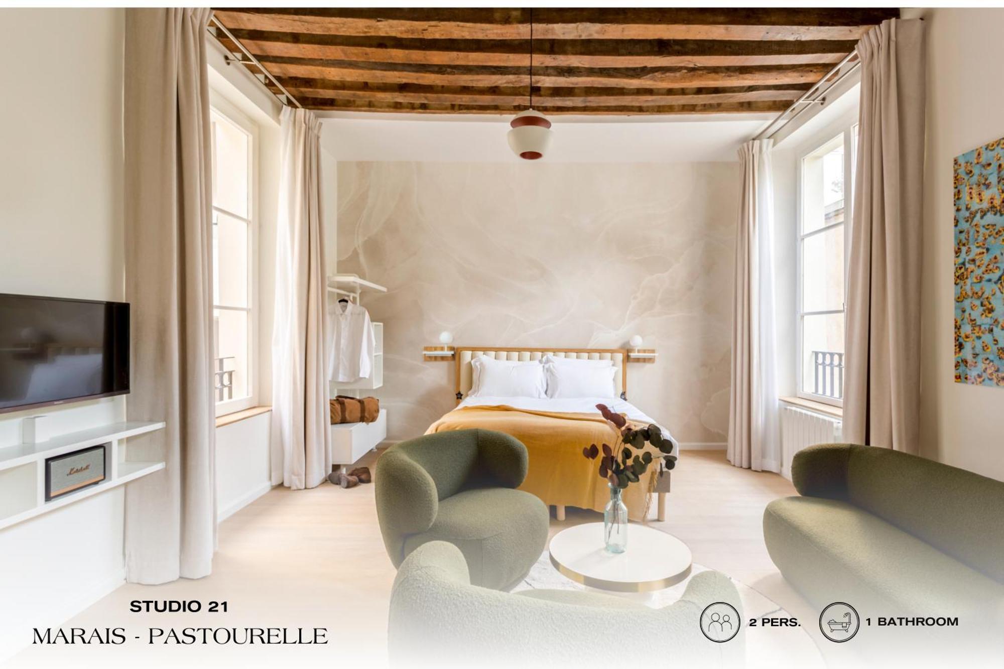 Beauquartier - Marais, Pastourelle Apartment ปารีส ภายนอก รูปภาพ