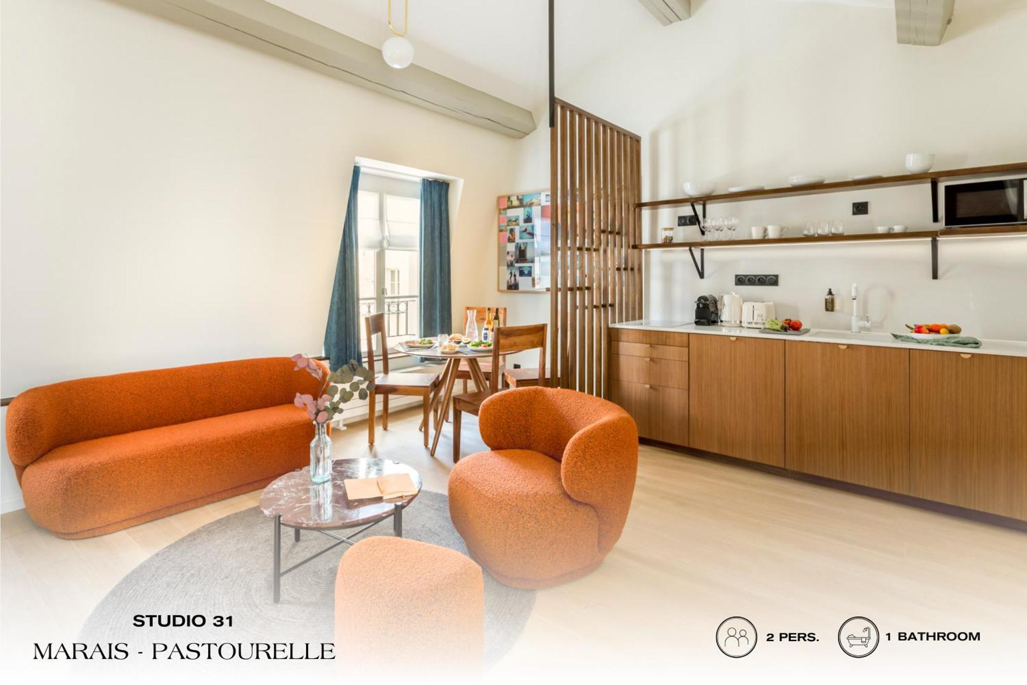 Beauquartier - Marais, Pastourelle Apartment ปารีส ภายนอก รูปภาพ