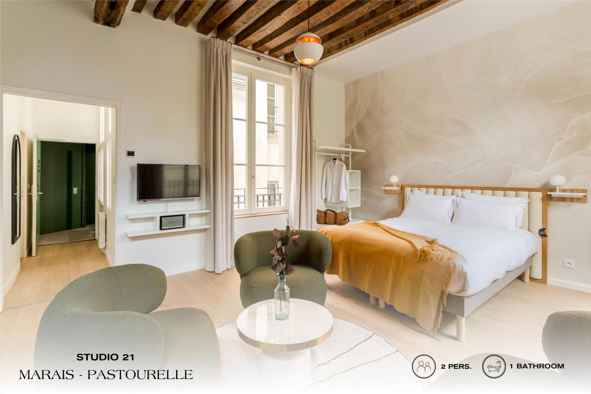 Beauquartier - Marais, Pastourelle Apartment ปารีส ภายนอก รูปภาพ