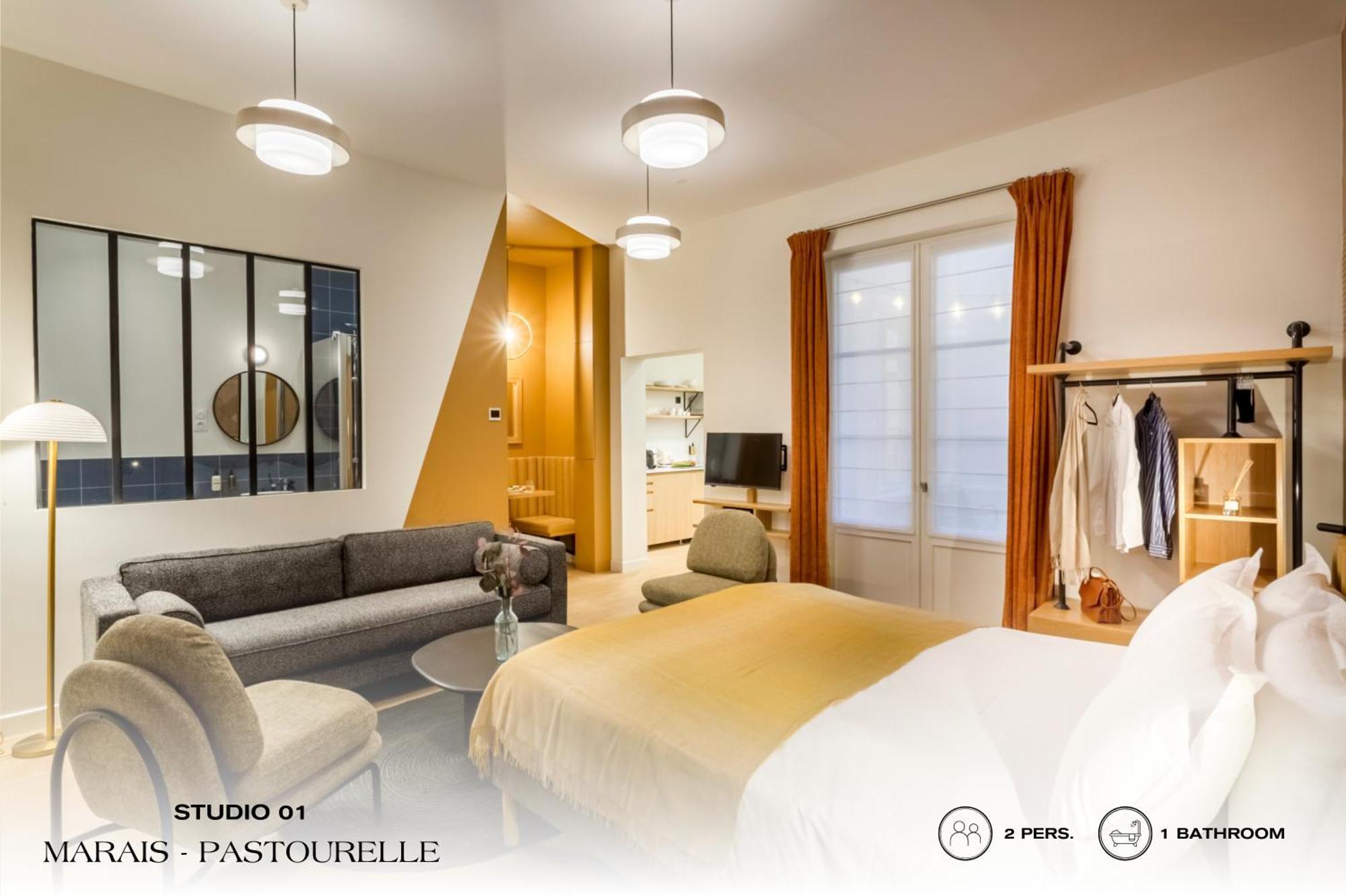 Beauquartier - Marais, Pastourelle Apartment ปารีส ภายนอก รูปภาพ