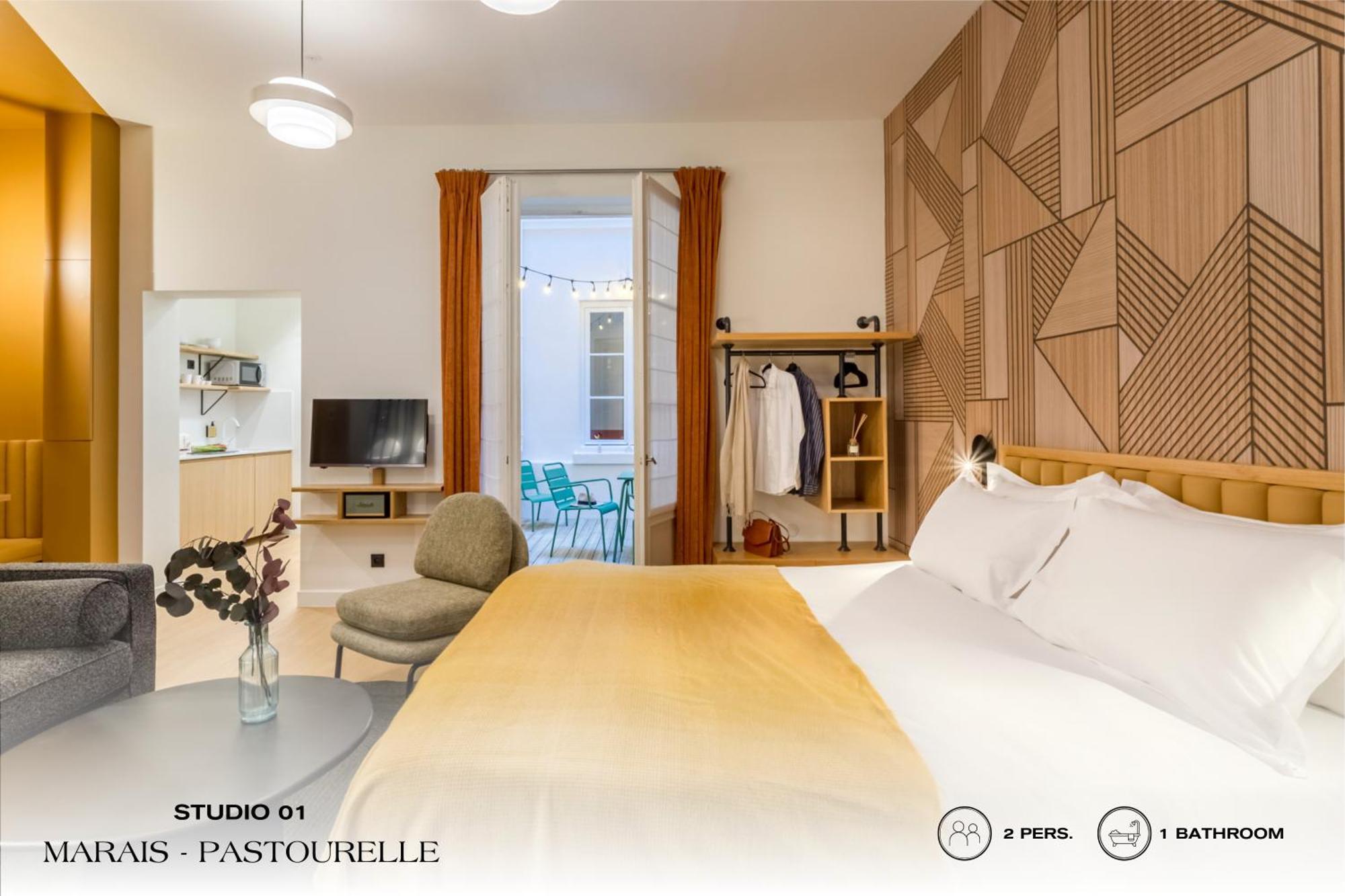Beauquartier - Marais, Pastourelle Apartment ปารีส ภายนอก รูปภาพ