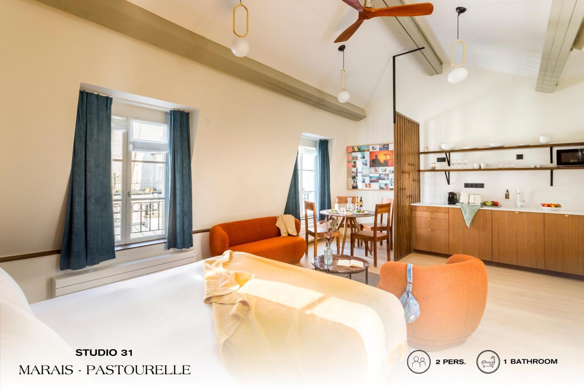 Beauquartier - Marais, Pastourelle Apartment ปารีส ภายนอก รูปภาพ
