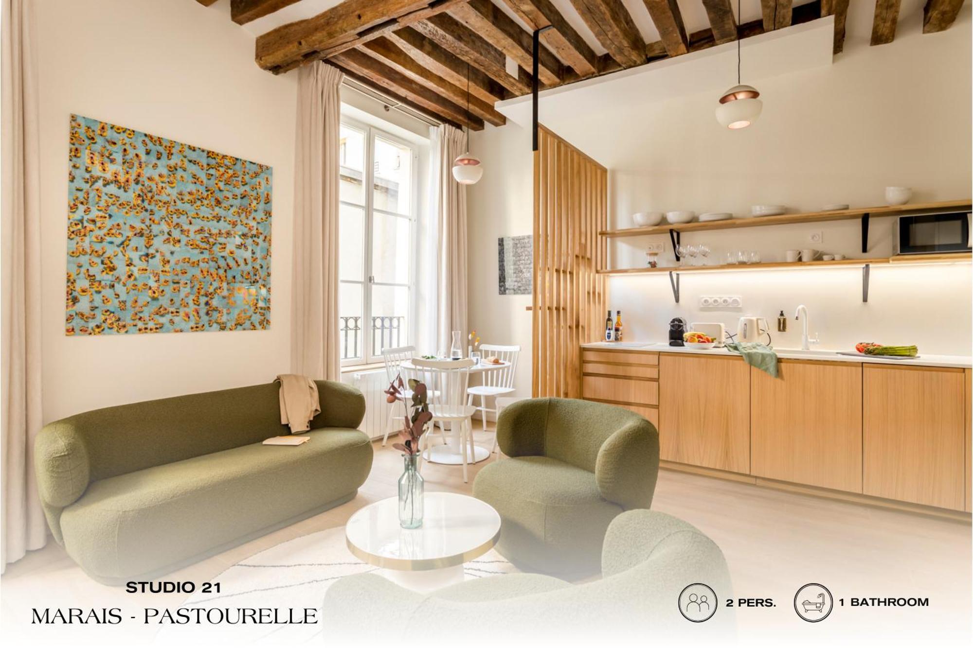 Beauquartier - Marais, Pastourelle Apartment ปารีส ภายนอก รูปภาพ