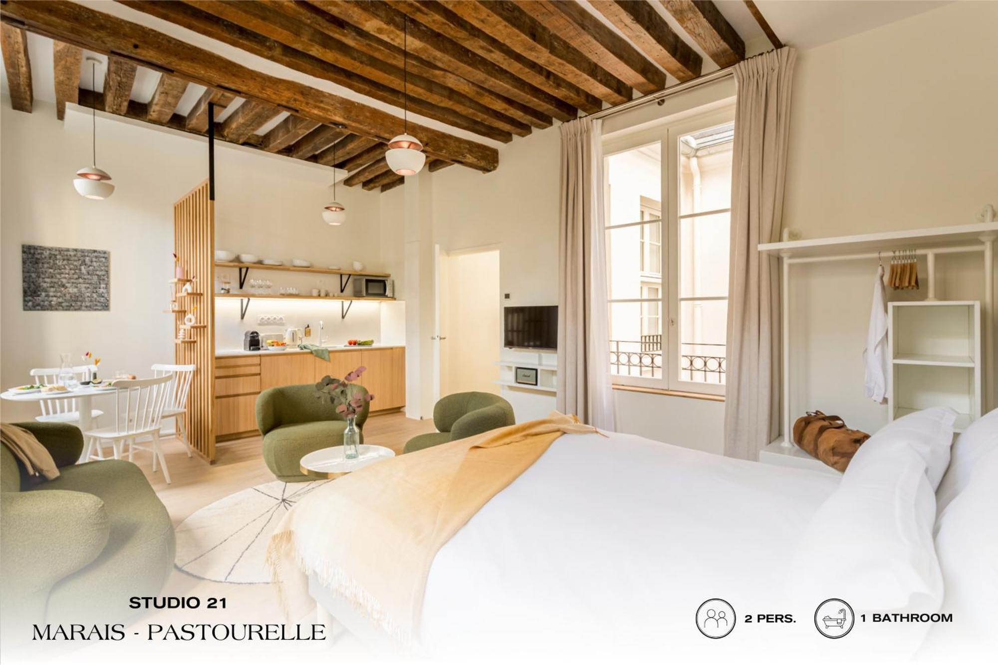 Beauquartier - Marais, Pastourelle Apartment ปารีส ภายนอก รูปภาพ